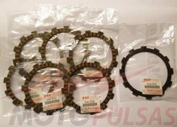 Suzuki VX800 sankabos diskų komplektas kodas: 21441-37430 / 21442-37401