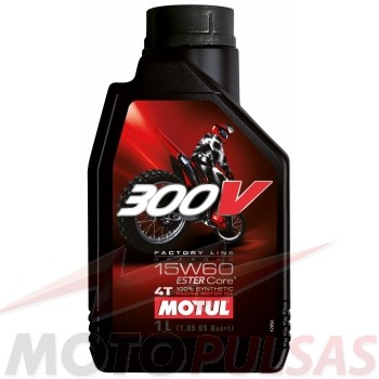 Tepalas 300V FACTORY LINE OFF ROAD 15W60 1L