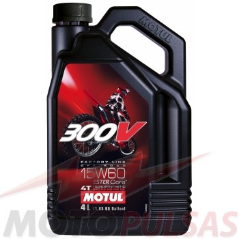 Tepalas 300V FACTORY LINE OFF ROAD 15W60 4L