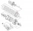 Suzuki VX800 sankabos diskų komplektas kodas: 21441-37430 / 21442-37401
