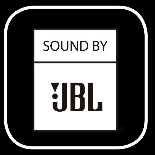 Sound by JBL Powerful 40mm JBL speakers with 3 JBL-designed audio profiles.