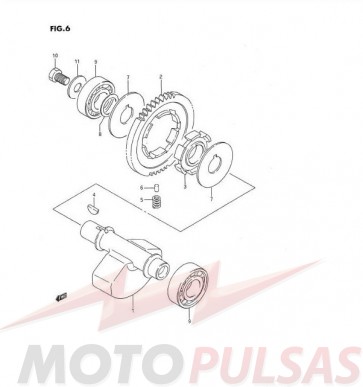 Suzuki spyruoklė kodas:09440-09031