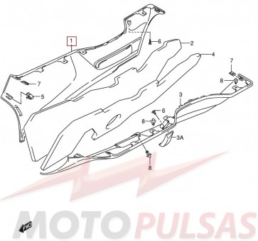 Suzuki 48171-10G00-Y7H, 4817110G00Y7H