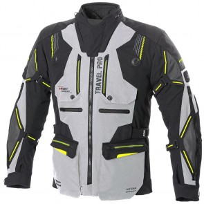 BÜSE TRAVEL PRO VESTE TEXTILE juoda su šviesiai pilka