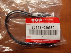 Suzuki GSX1250F 10-15m priekinio žibinto lemputės lizdas su laidu.Kodas 36118-29G50