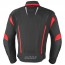 BÜSE ROCCA TEXTILE JACKET black / red
