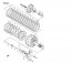 DL1000 V-Strom 02-12m sankabos komplektas 21400-06811 
