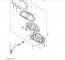 Suzuki 34124-12J00 spidometro mygtukas UH125 / UH200 Burgman 14 - 21m