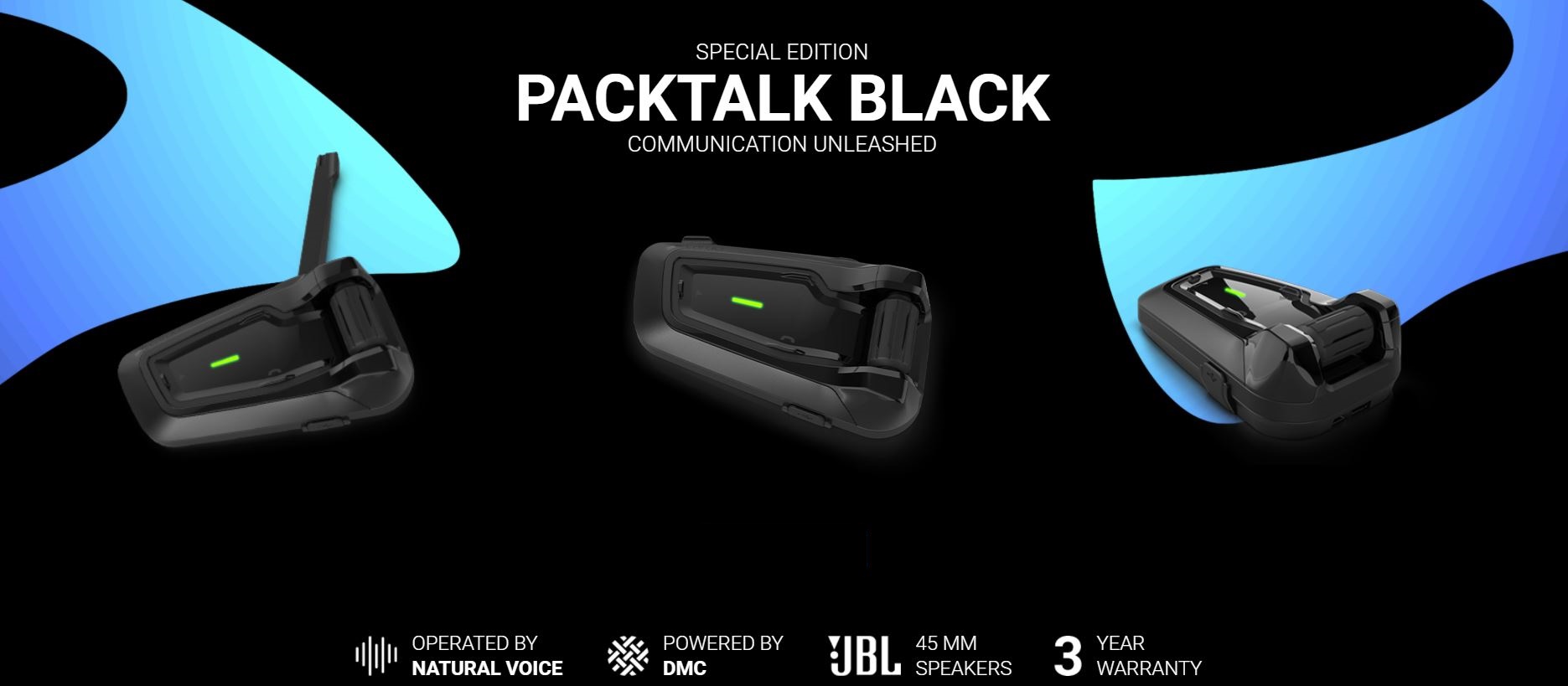 SPECIAL EDITION  PACKTALK BLACK
