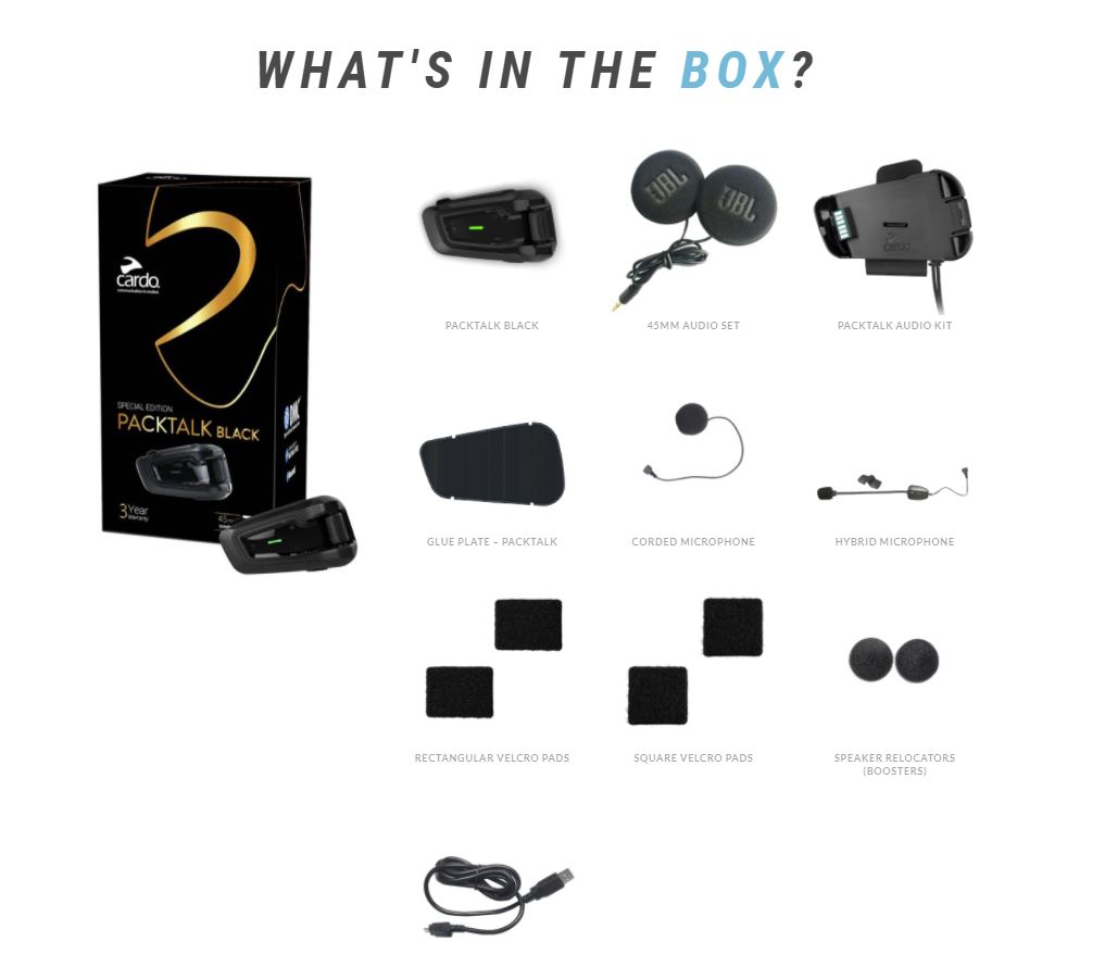 WHAT'S IN THE BOX?