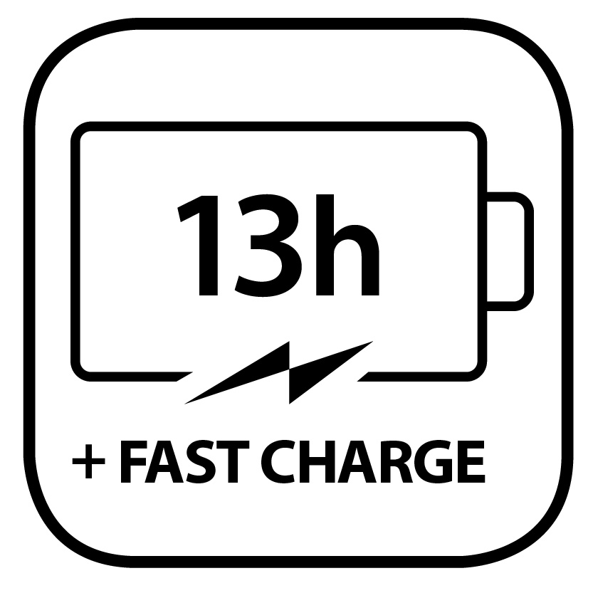 Fast charging Running out of Battery? Get 2 hours talk time battery after 20 minutes of charging.